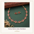 Kemp Stone Lotus Necklace
