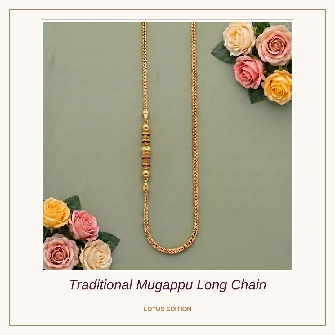 Traditional Mugappu Long Chain