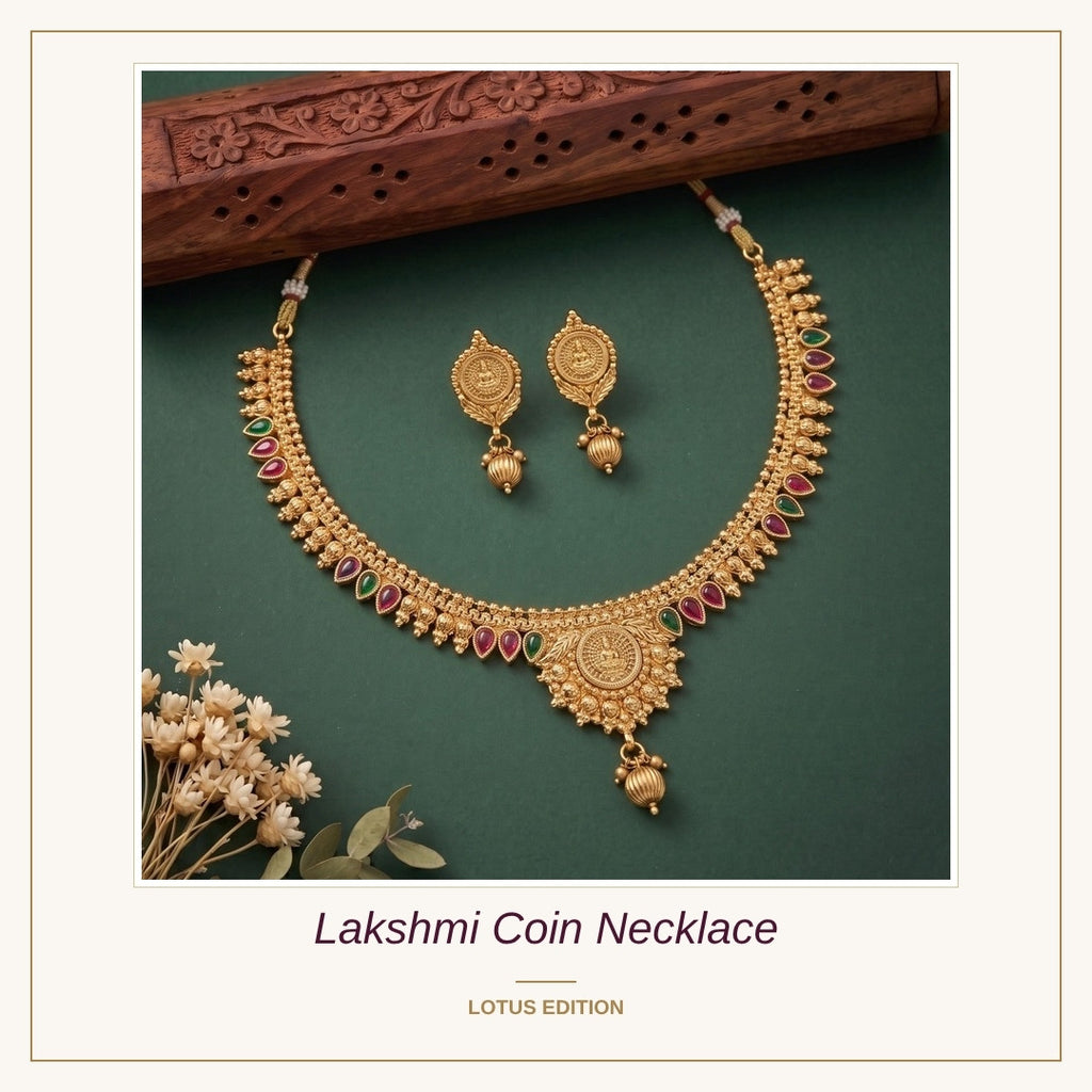 Lakshmi Coin Necklace