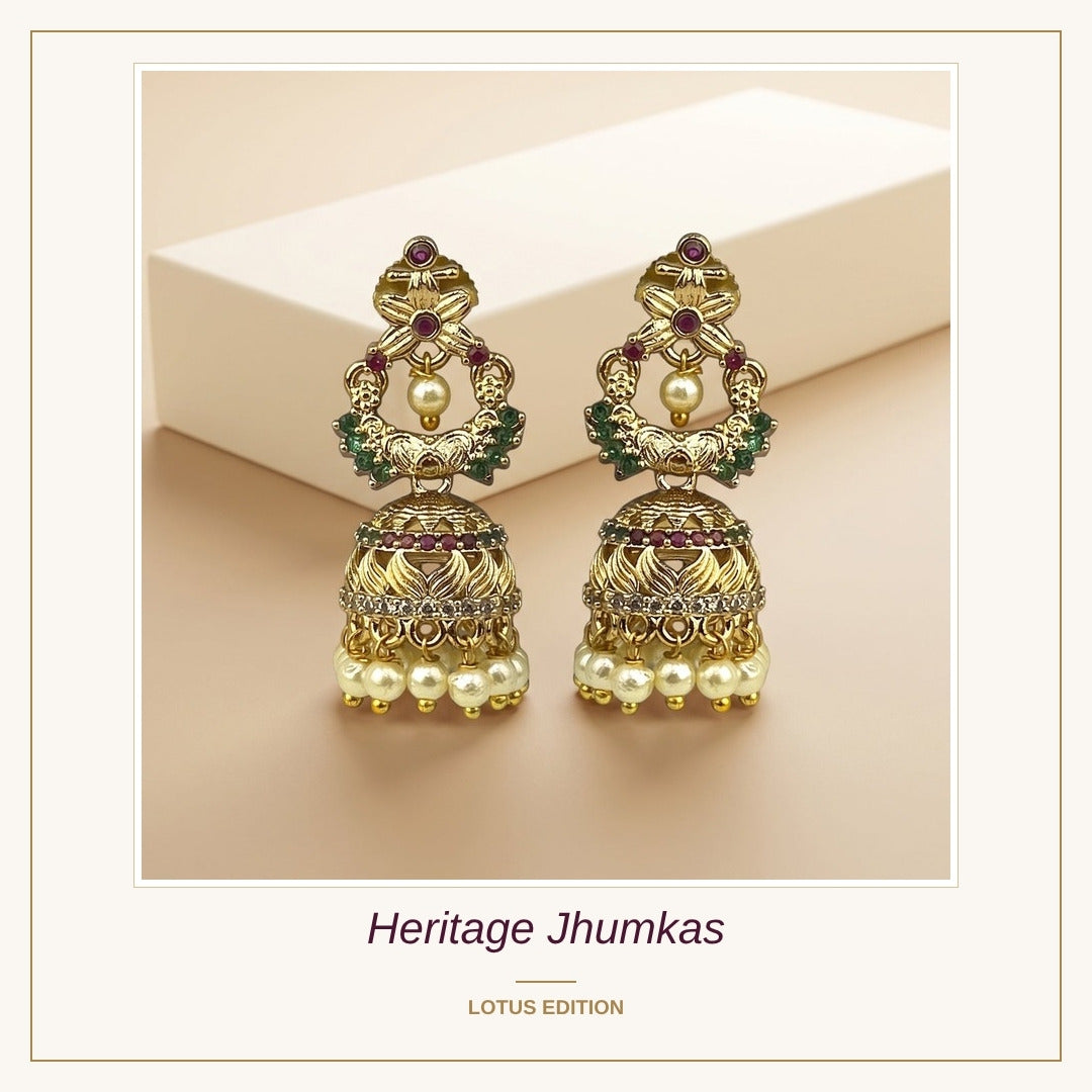 Heritage Jhumkas