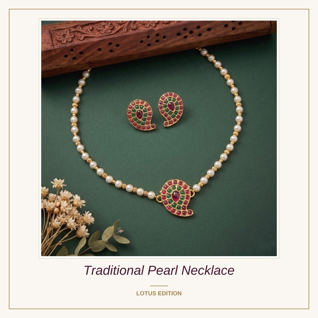Traditional Pearl Necklace