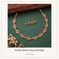 Kemp Stone Lotus Earrings