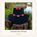 Graceful Lotus Earrings