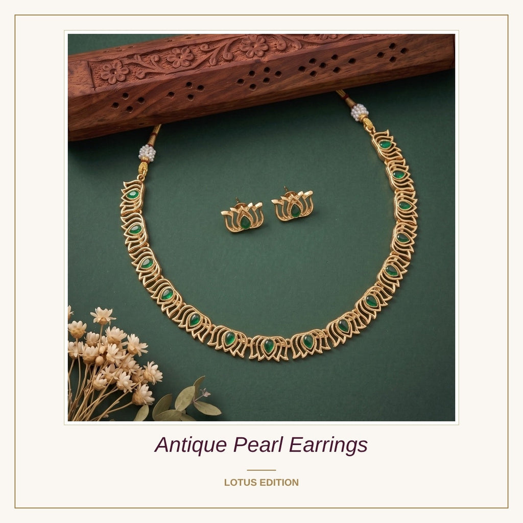 Antique Pearl Earrings