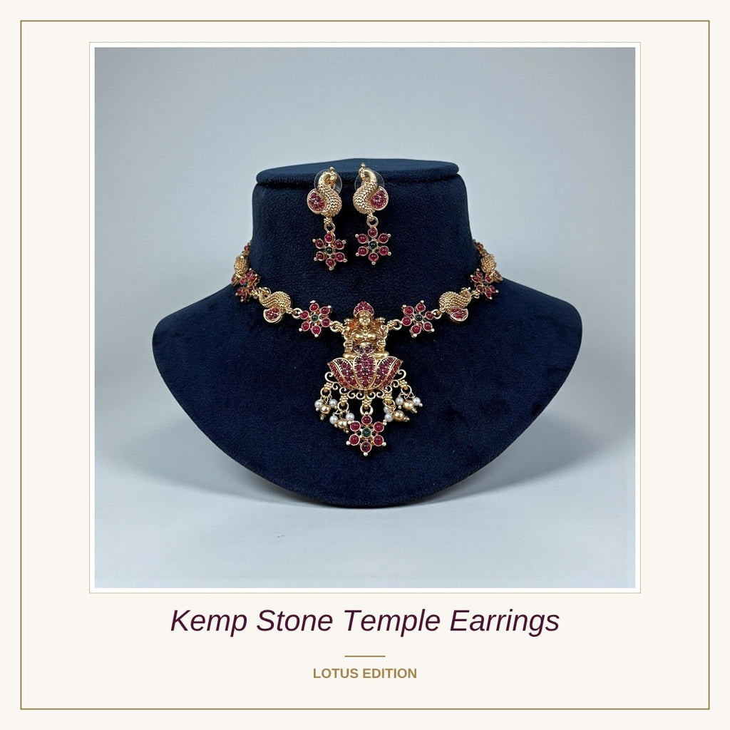 Kemp Stone Temple Earrings