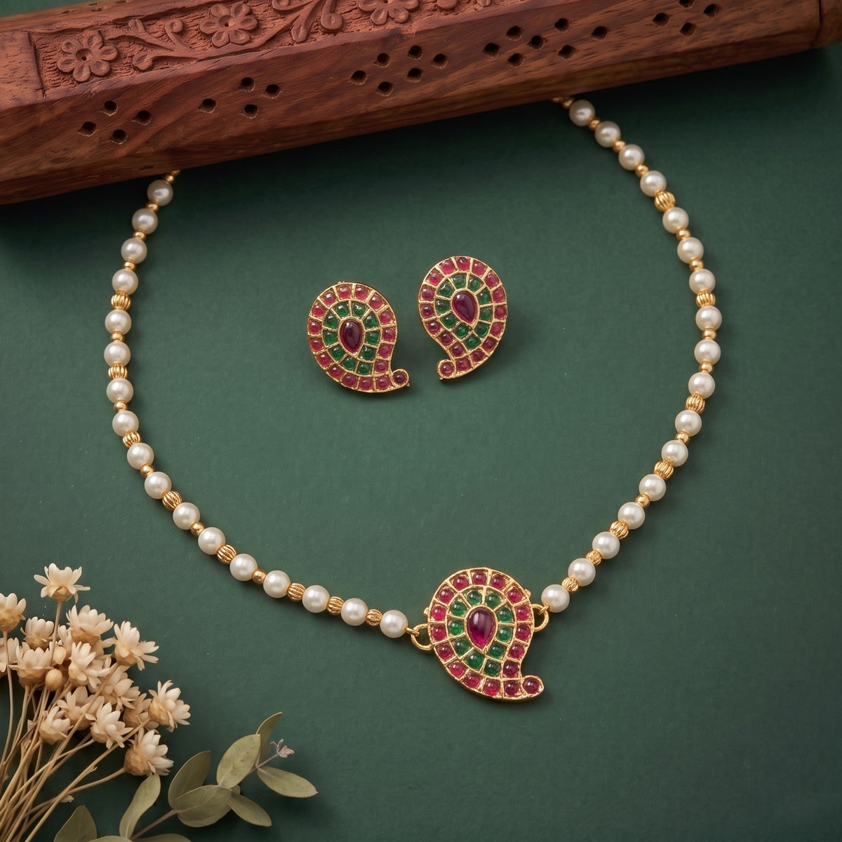 Traditional Pearl Earrings