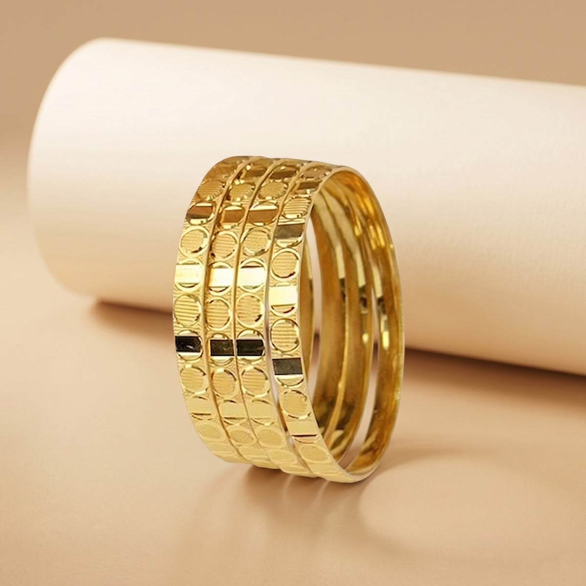 Micro Gold Plated Everyday Bangles
