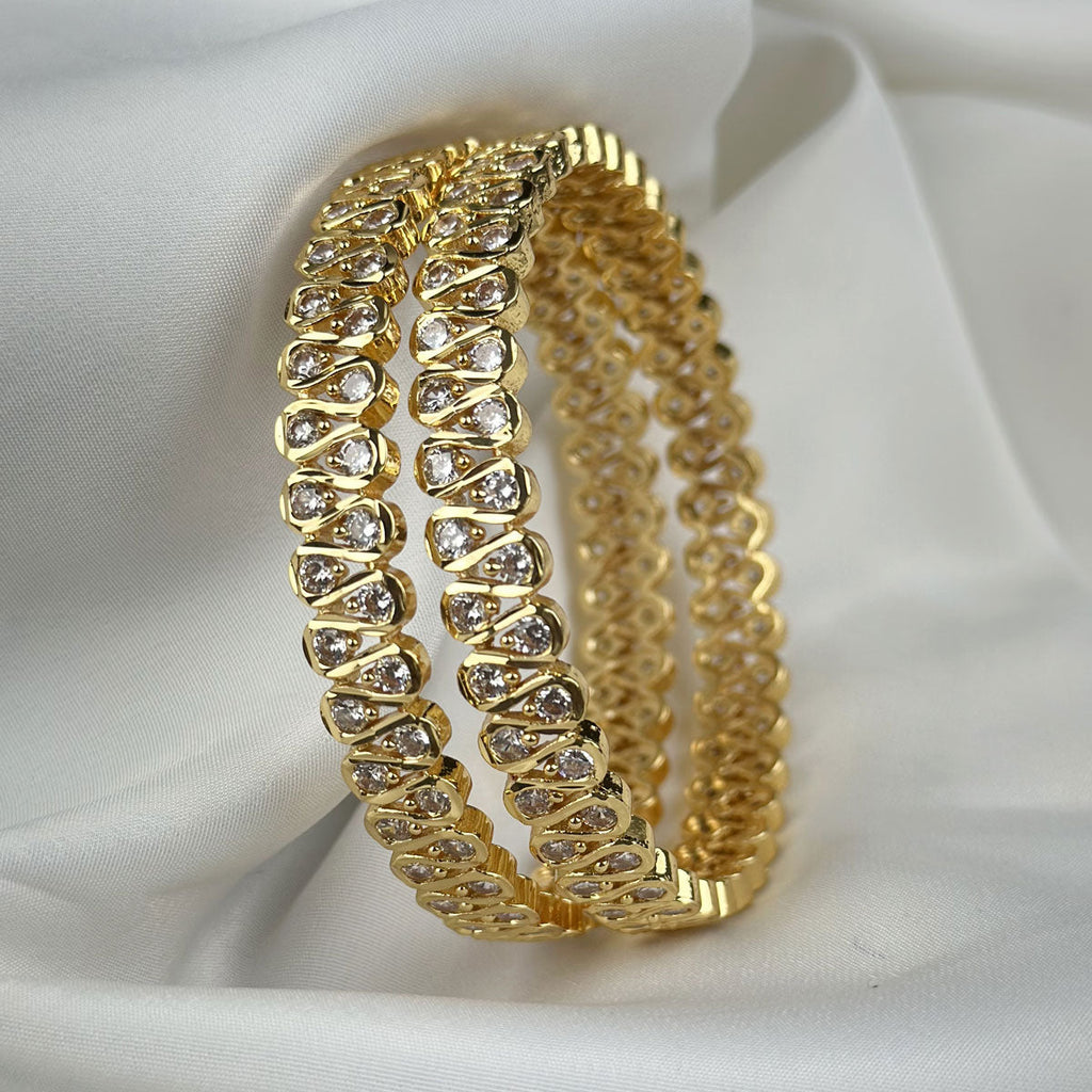 American Diamond Sparkle Bangles