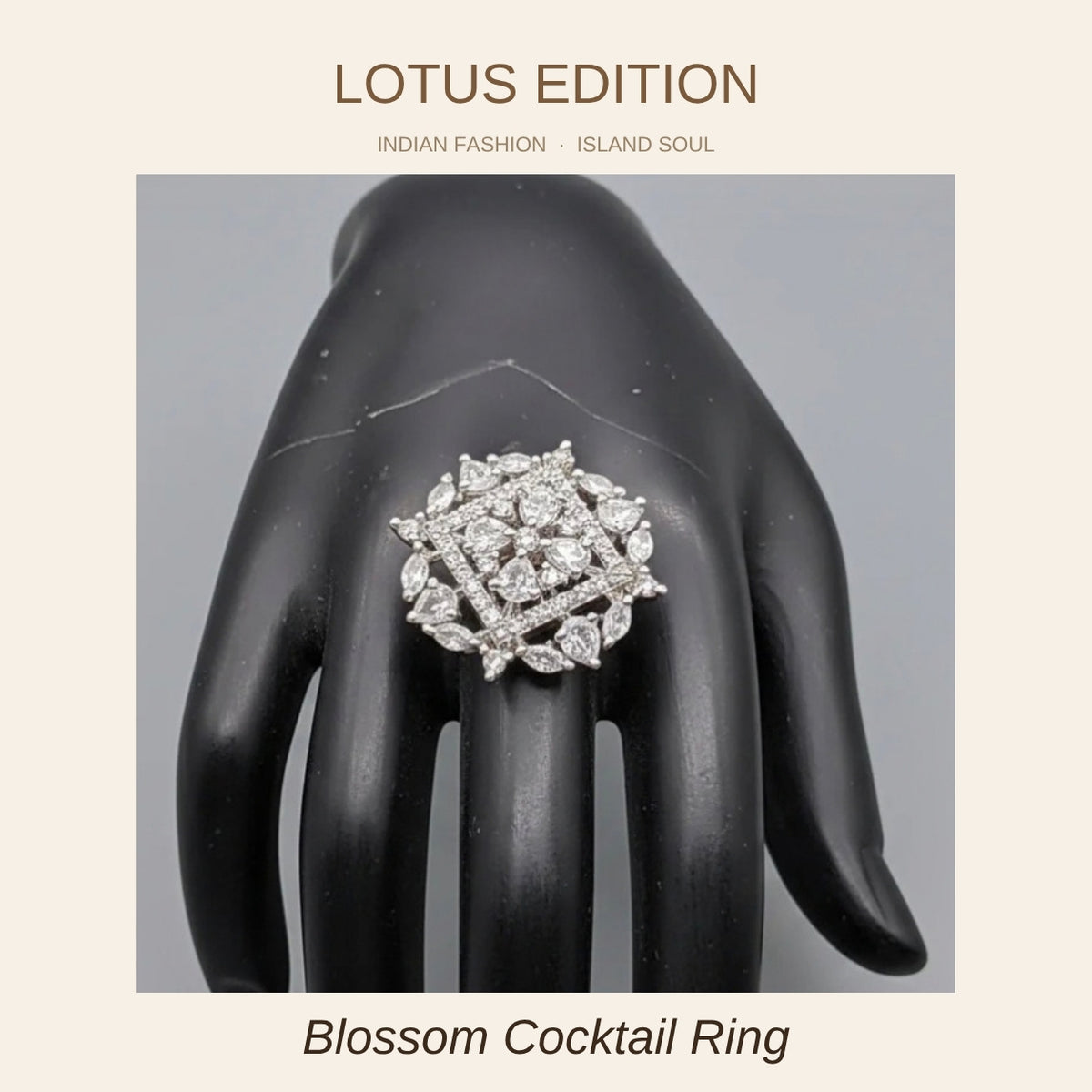 Blossom Cocktail Ring
