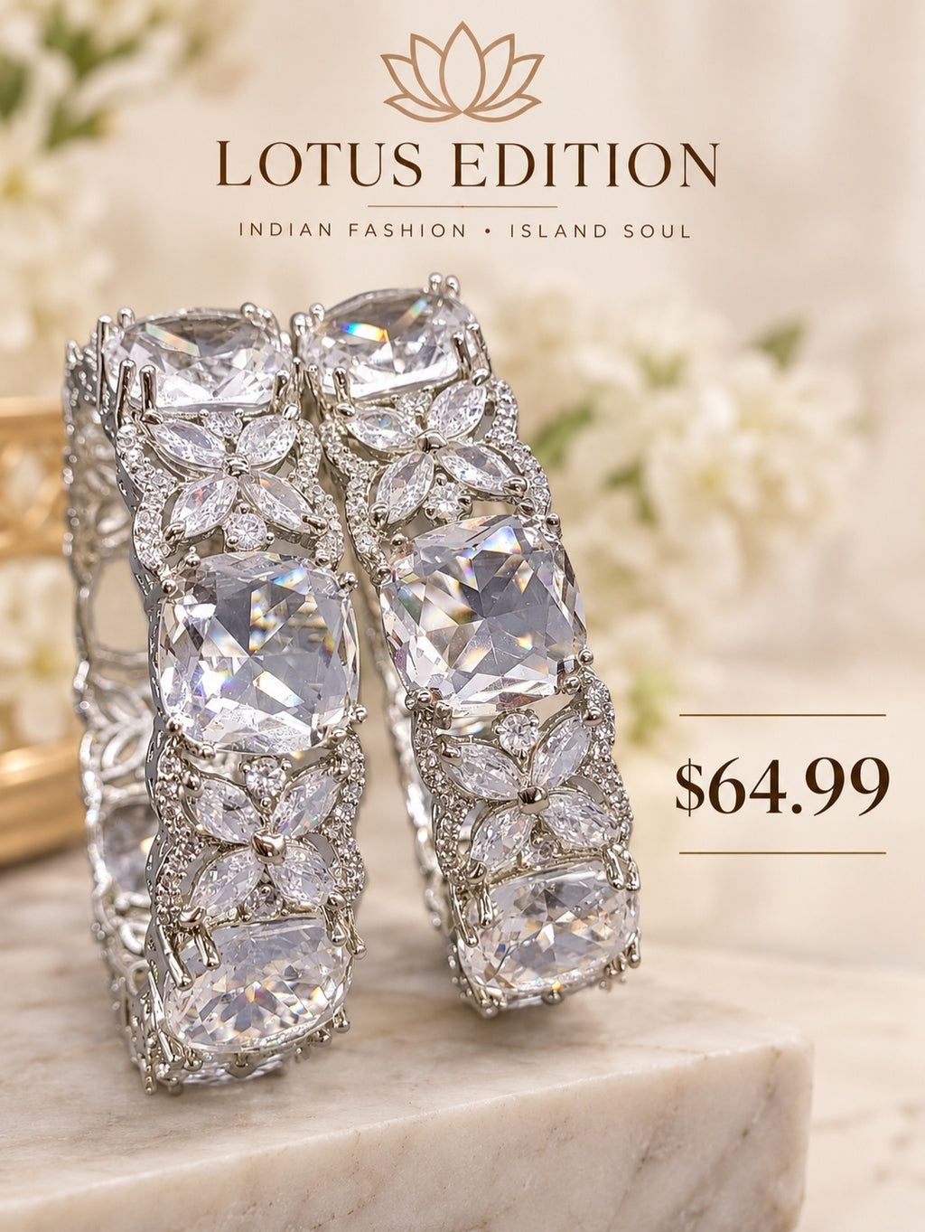 Radiant Grace bangles close up